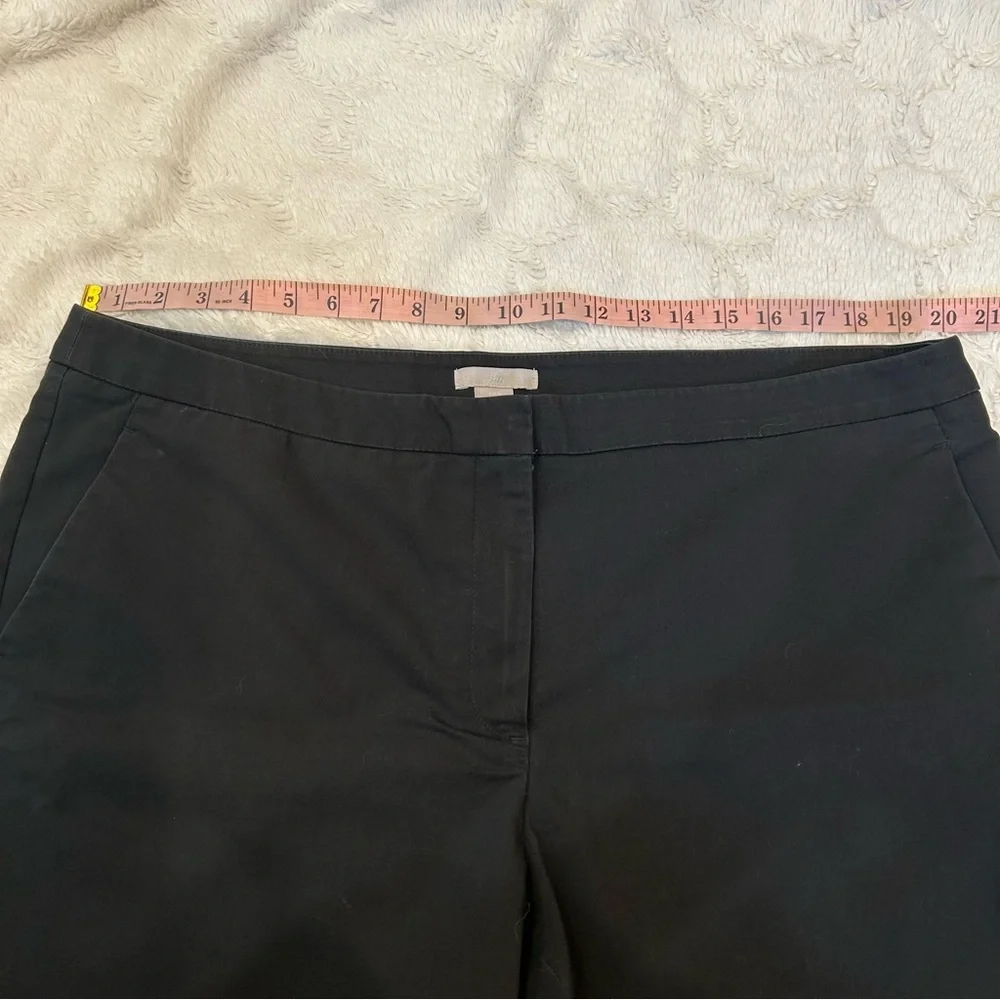 H&M - Black Slim Ankle Capri Formal Dress Pants 18 - Picture 7 of 12